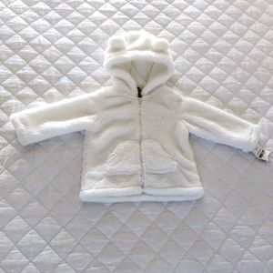 Carter’s hooded sherpa sweater 12M